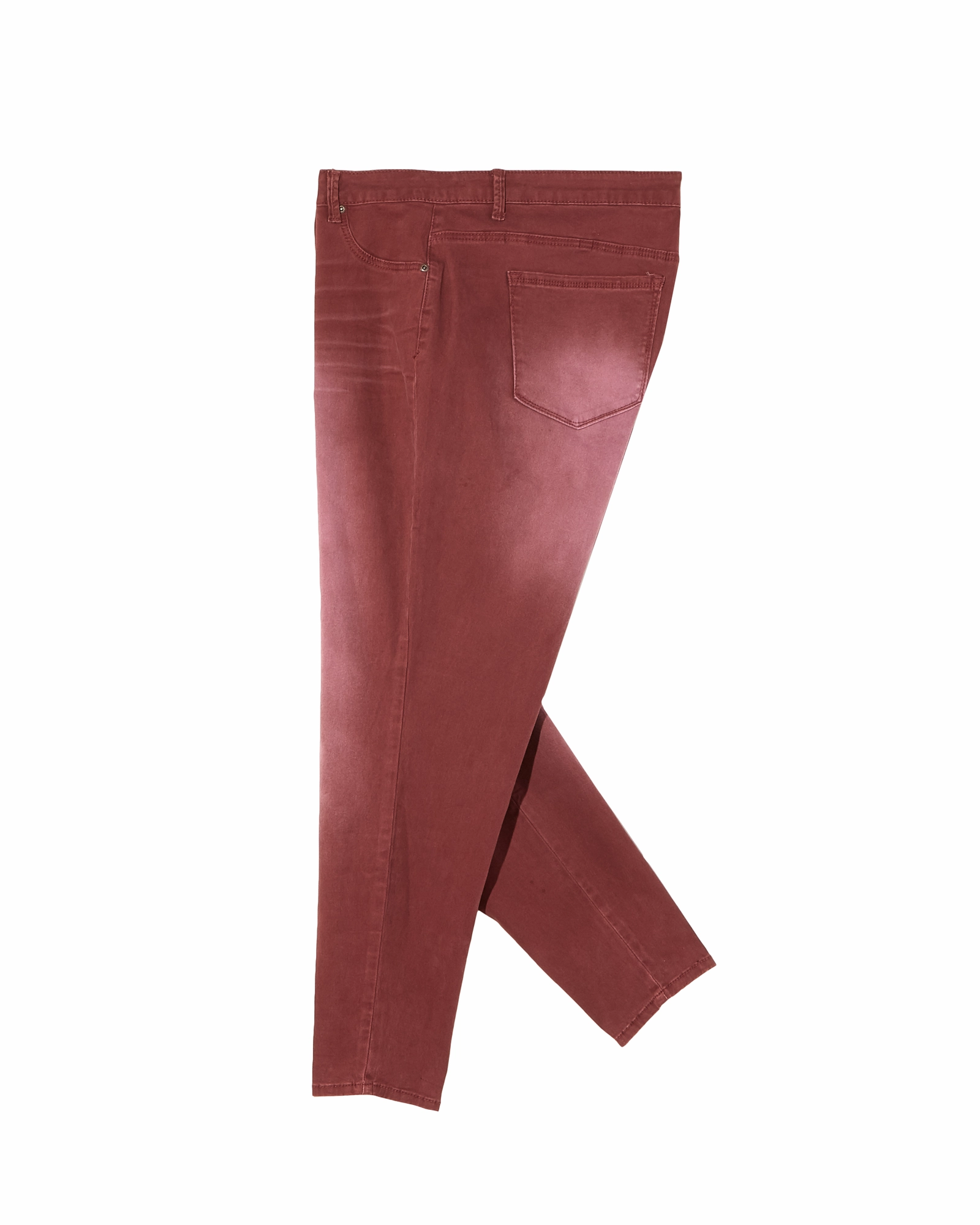 Grab And Go Kensington Skinny Jean | Burgundy