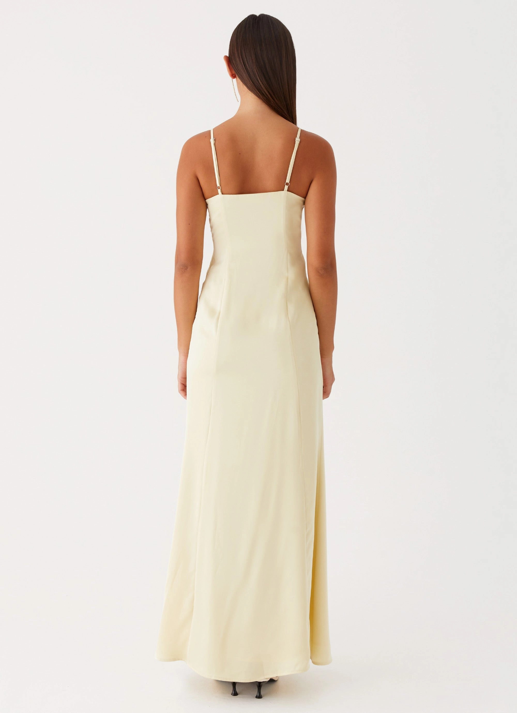 Moment Light Miss Bloom Maxi Dress - Lemon