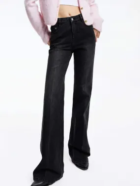 Black Straight Leg Jeans Balanced Wardrobe