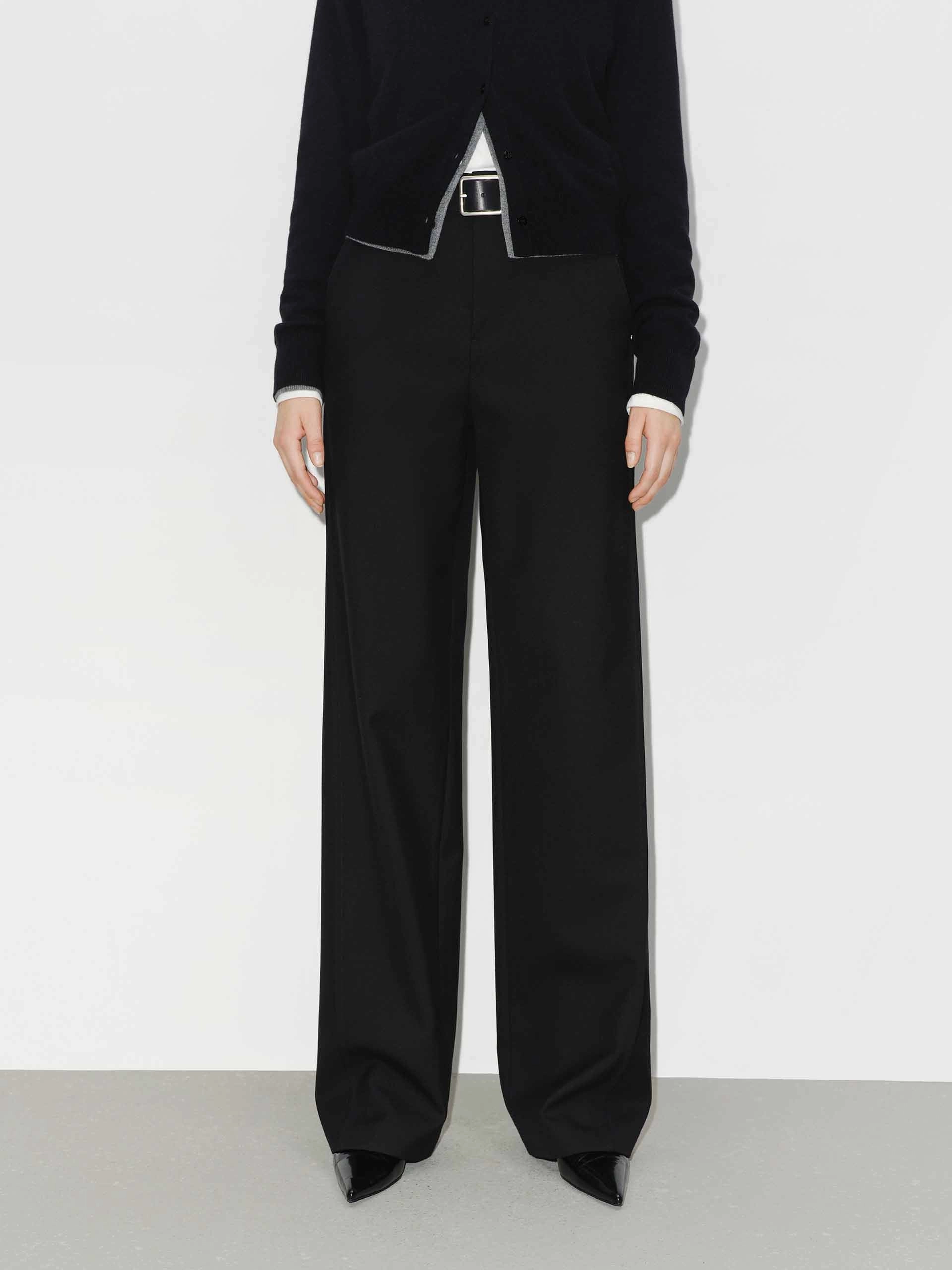 Smart Comfort Relaxed Wool Blend Pants