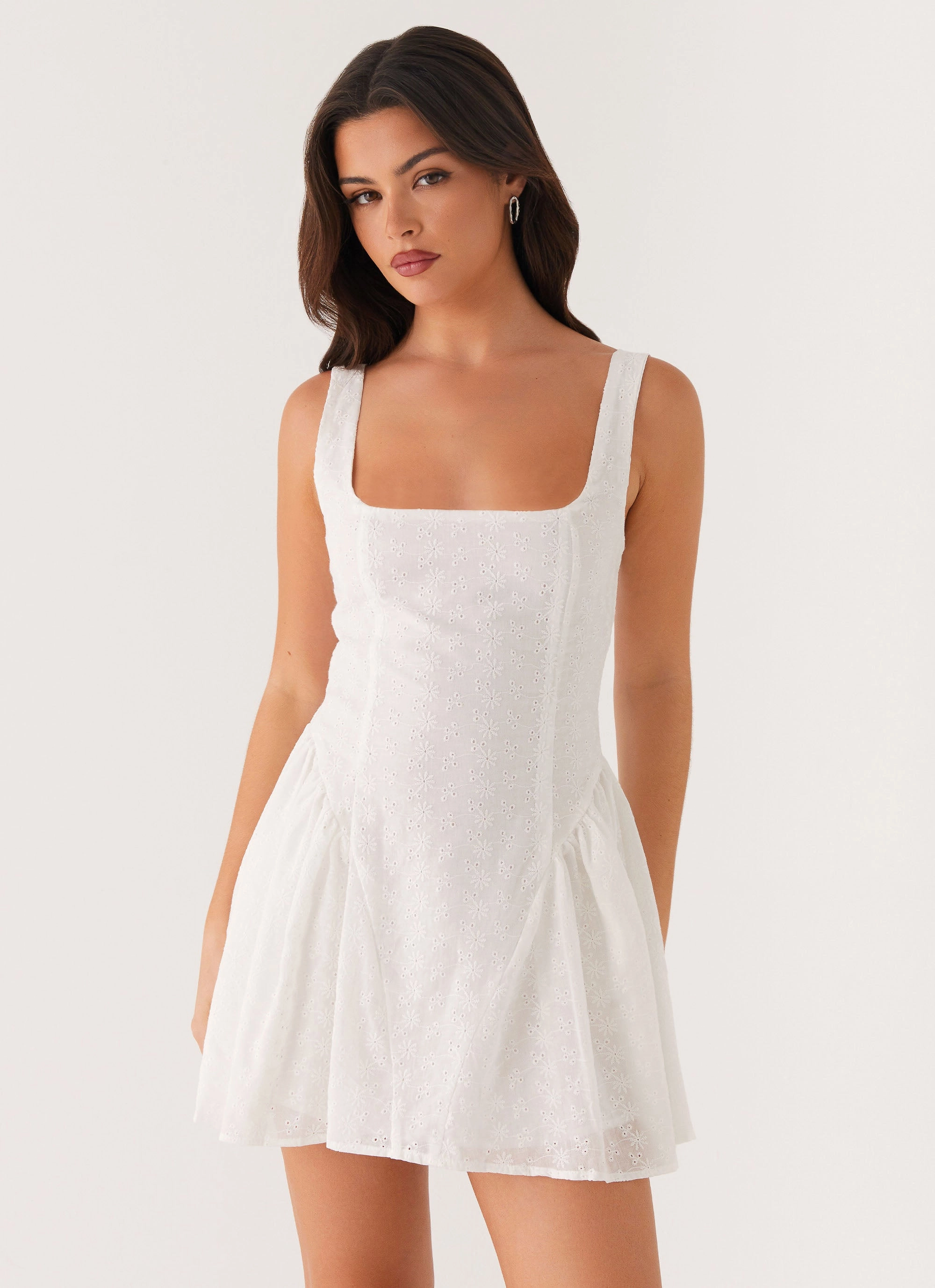 City Flow Alyssa Mini Dress - White