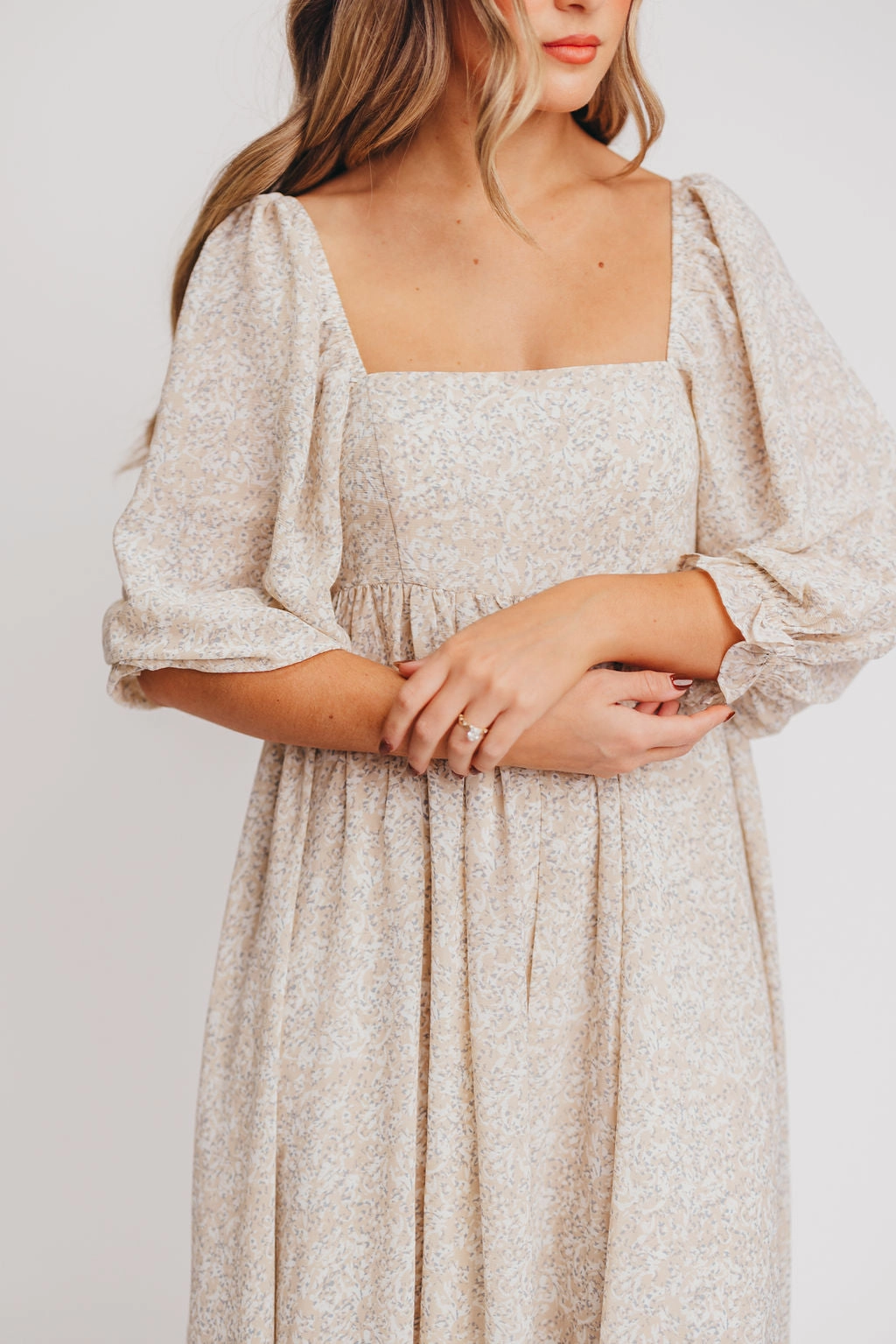 Fashion Daily Light material Mona 'Love Story' Maxi Dress - Bump Friendly and Inclusive Sizing (S-3XL)