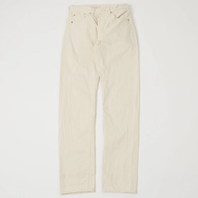 Warehouse & Co 900XX Slim Tapered Jean - Ecru One Wash Sharp Silhouette No Fuss Fit