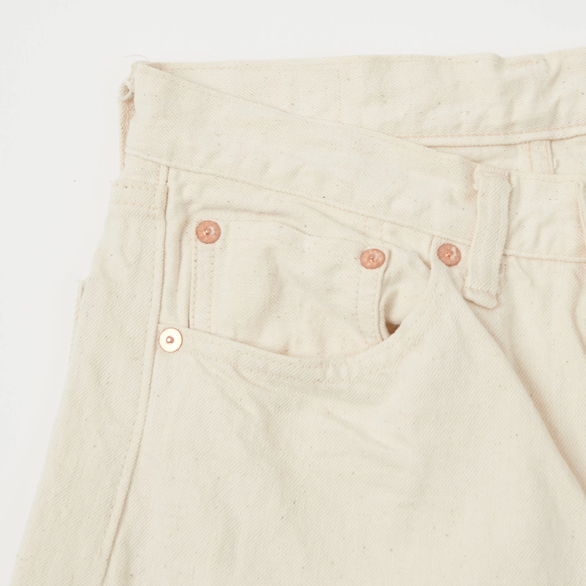 Base Look Minimalist Daily Wear Loose Warehouse & Co 900XX Slim Tapered Jean - Ecru One Wash