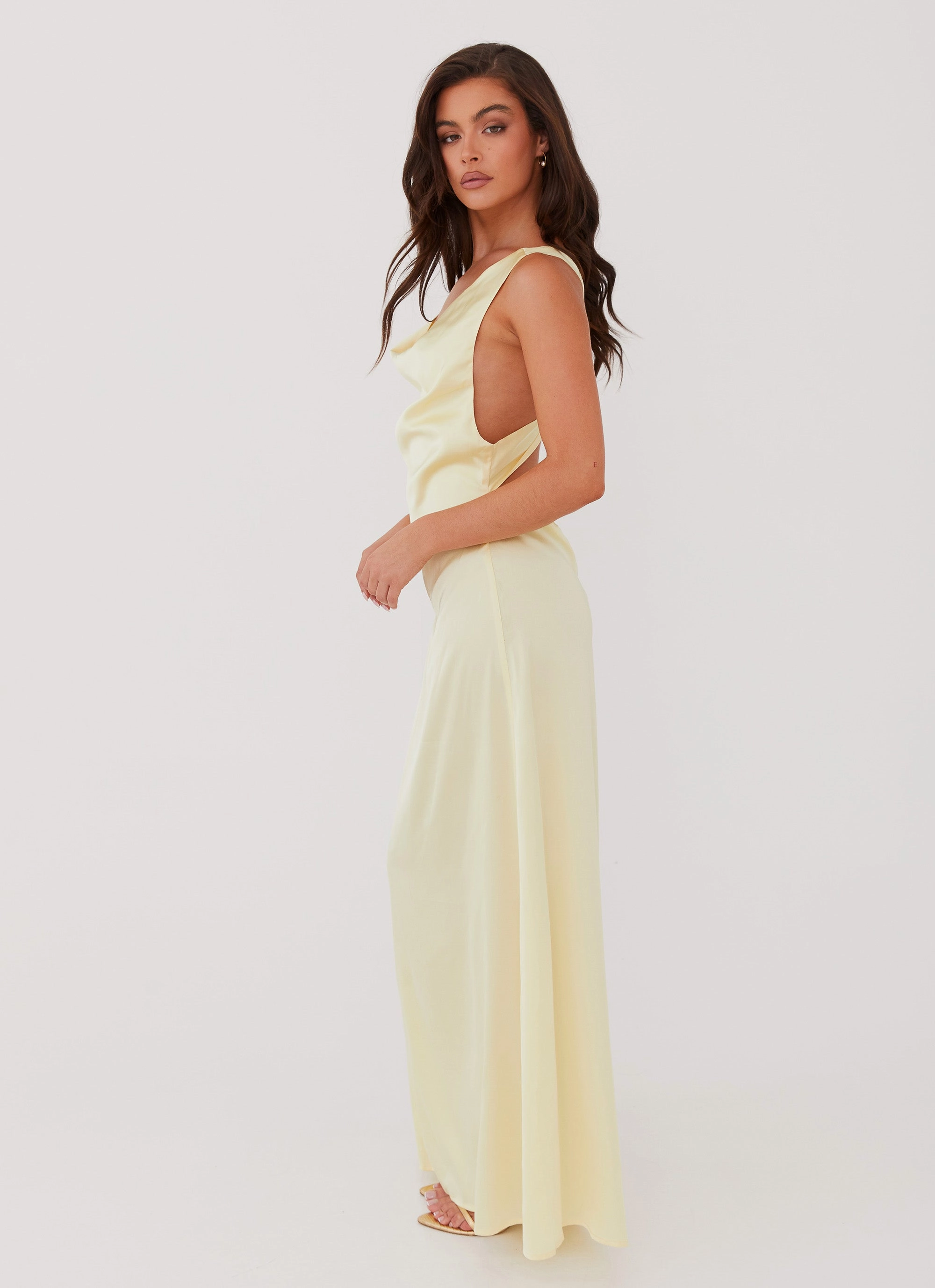 Musa Maxi Dress - Lemon Confident Mood
