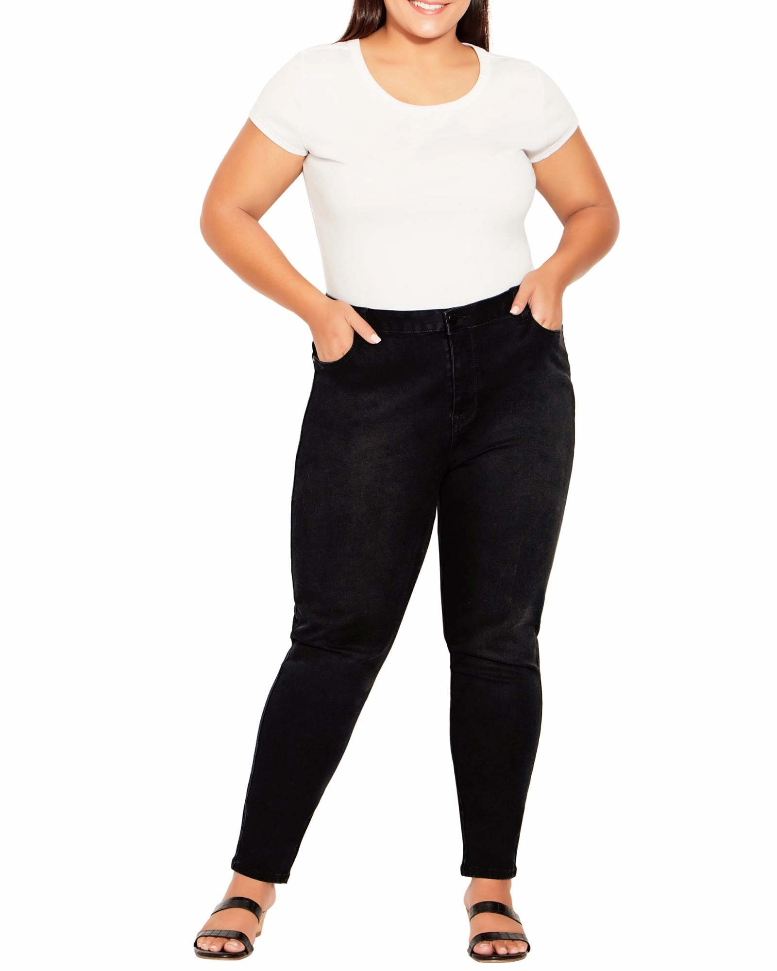 Eliana Butter Skinny Jean | Black Traveler Gear Luxury Stylish Essentials