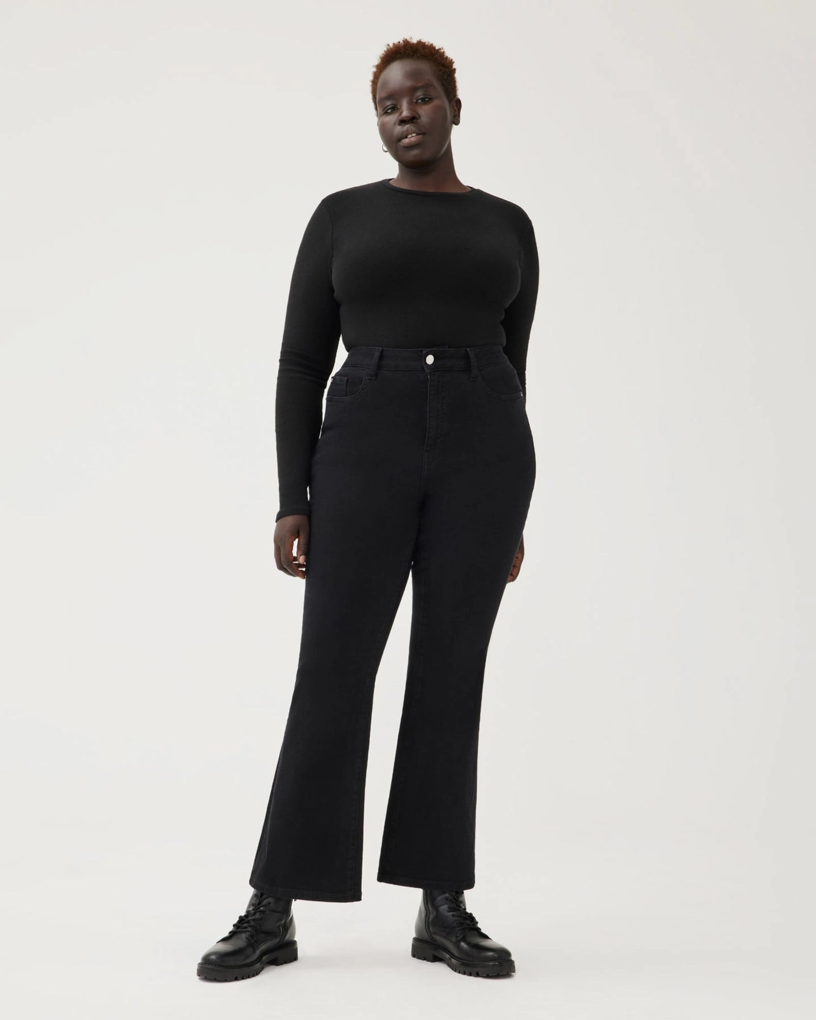 Hypoallergenic Material Composition Outfit Routine NAO PLUS - BOOTCUT | INKWELL | INKWELL