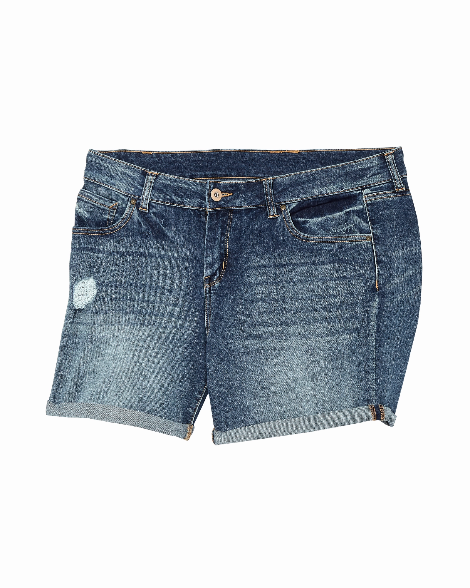 Naomi Cuffed Shorts | Medium Wash Breathable fabric technology Night Out Traveler Gear Stylish