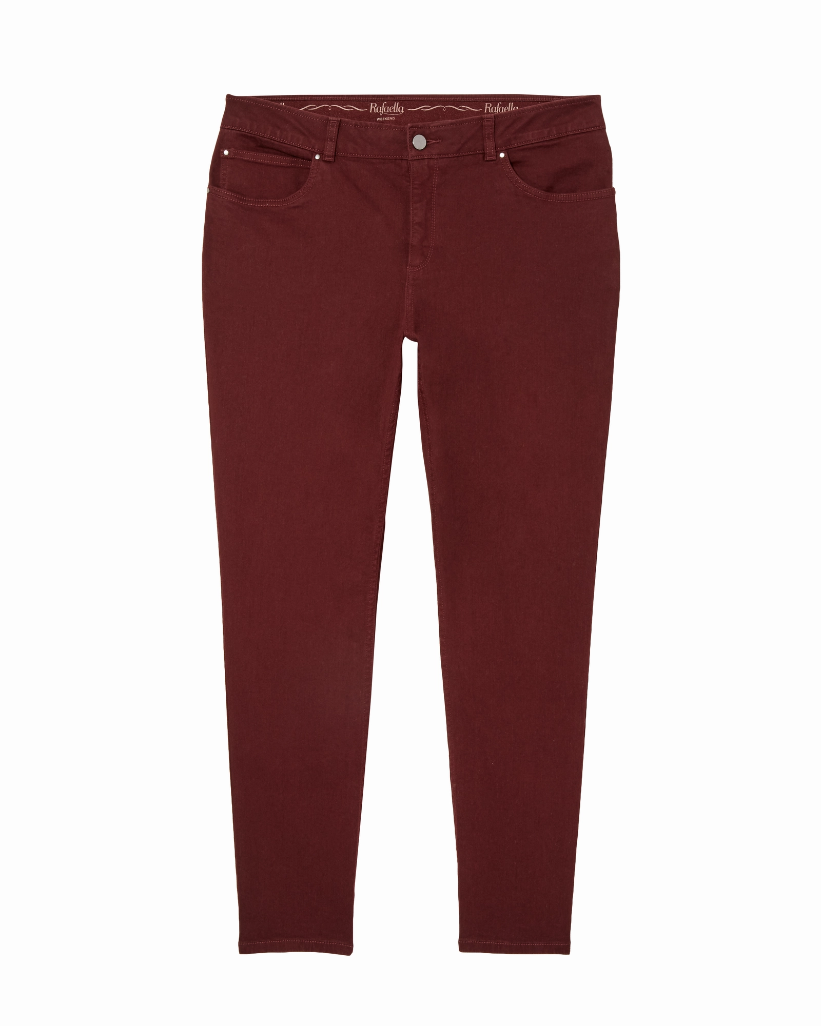 Formal Classic Wear Loose Cool Outfit Broome Skinny Jean | Burgundy