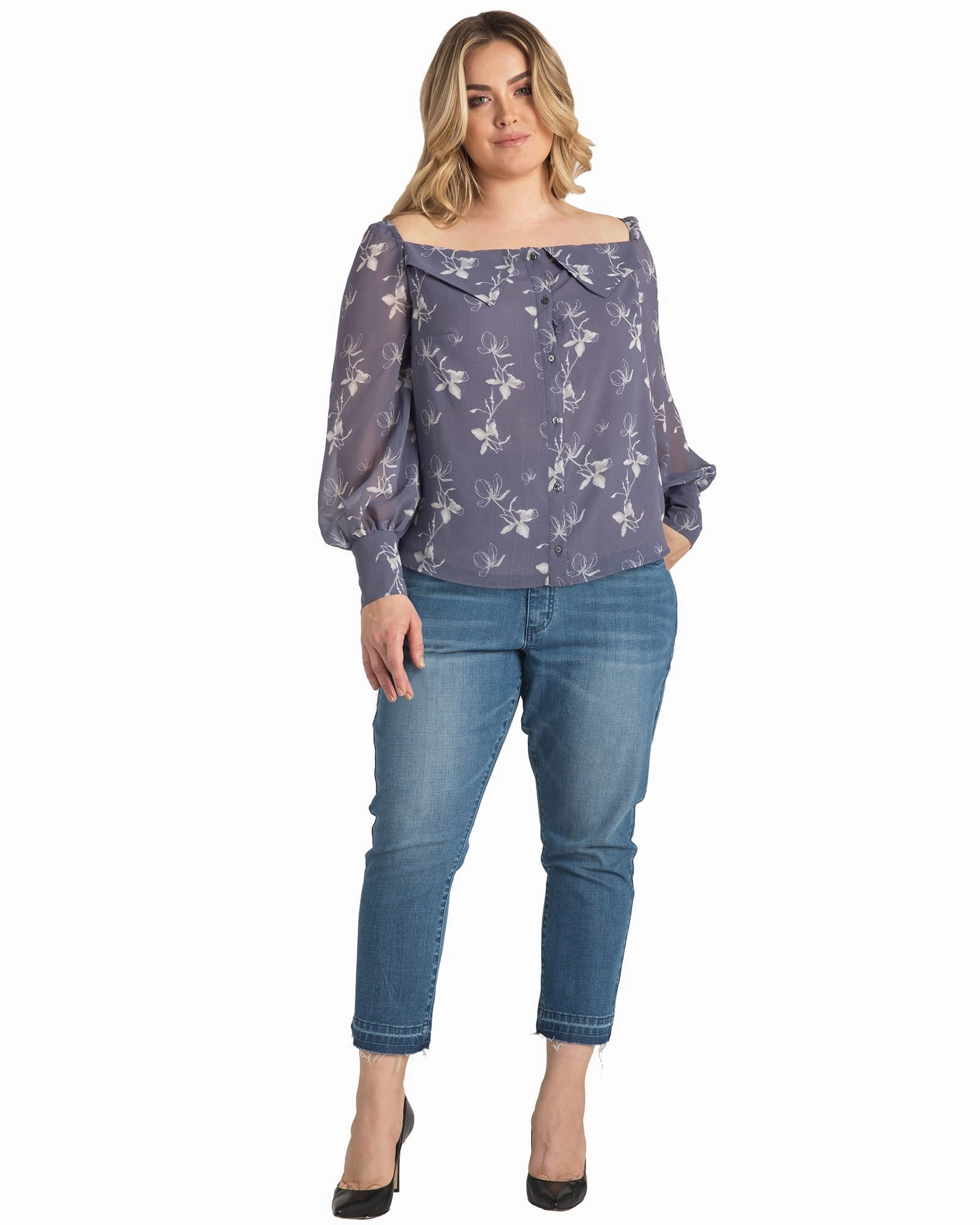 Zoe Unraveled Hem Cropped Jeans | 3164NYBLUE Multi Layer Knee Reinforcement Grab And Go