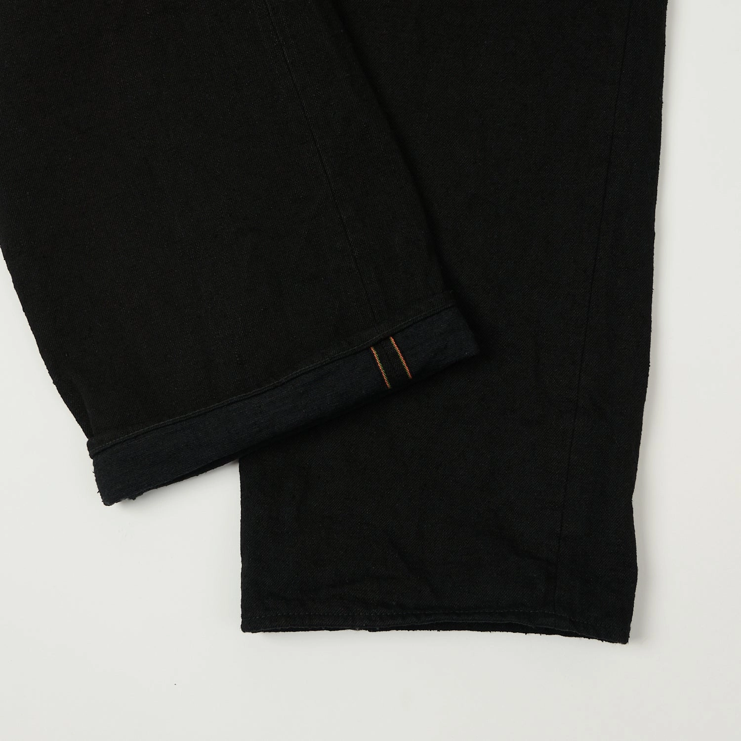 ONI Denim 222-CCDBKBK 'Crushed Concrete Denim' 15oz Extra Wide Straight Jean - Black Winter Fashion