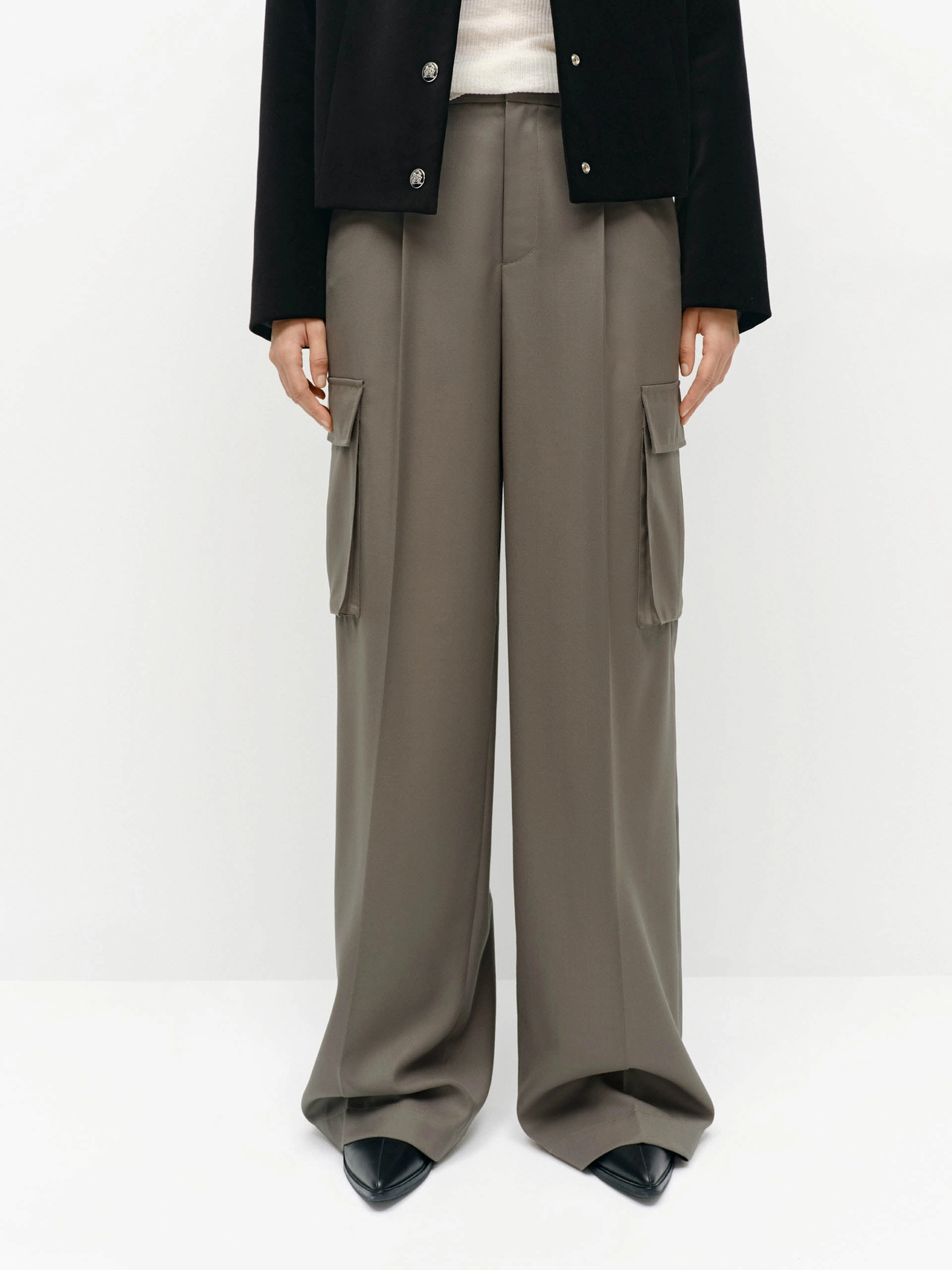 Ripstop Reinforcement Core Utility Relaxed Cargo Pocket Pants