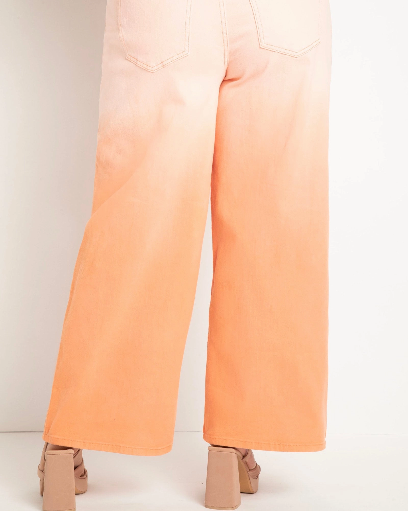 Family Style Parent Style Smart Casual Ombre Wide Leg Jean | Summer Sun