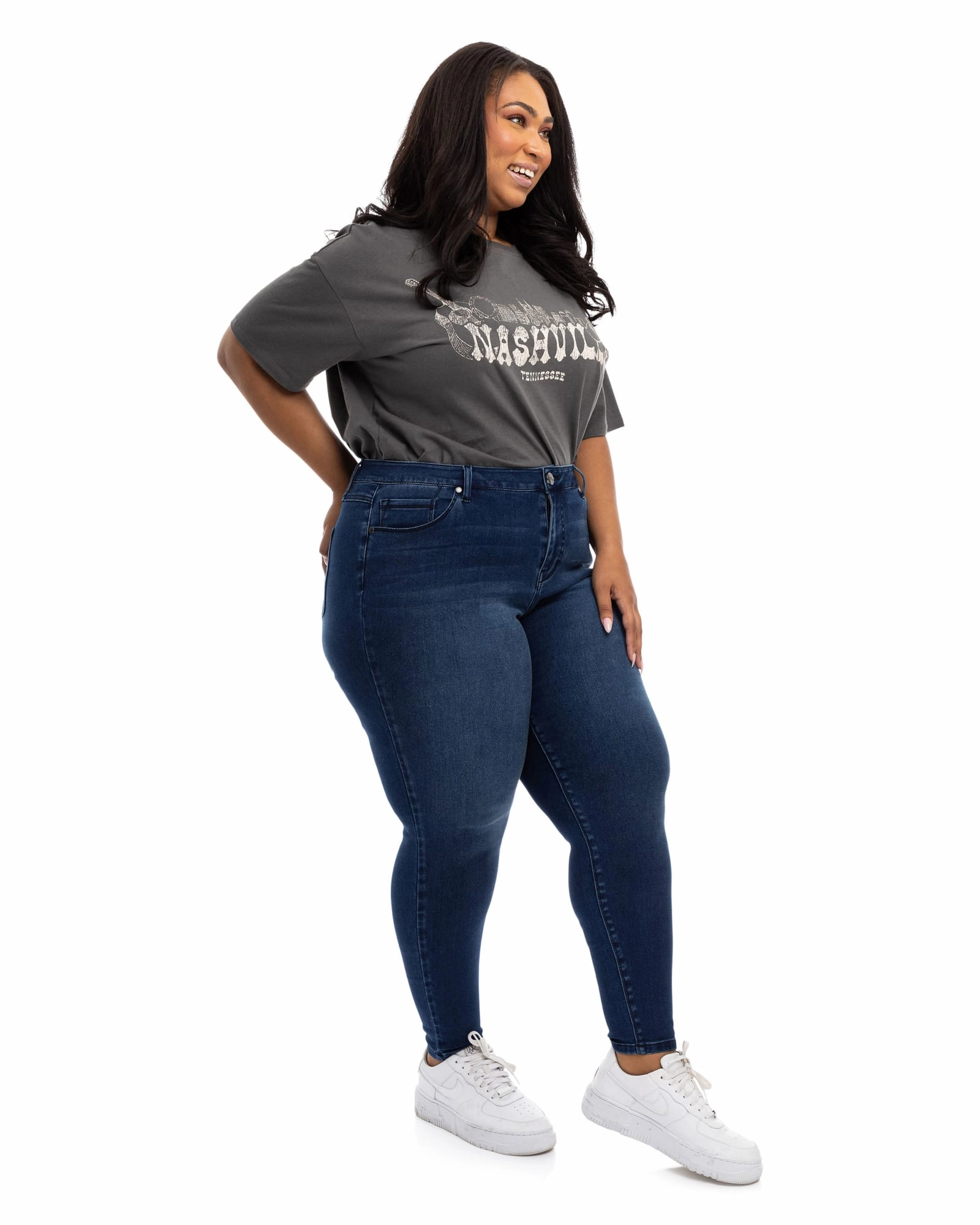 Linda Mid Rise Butter Skinny | Unique Soft Finish Basic Fashion