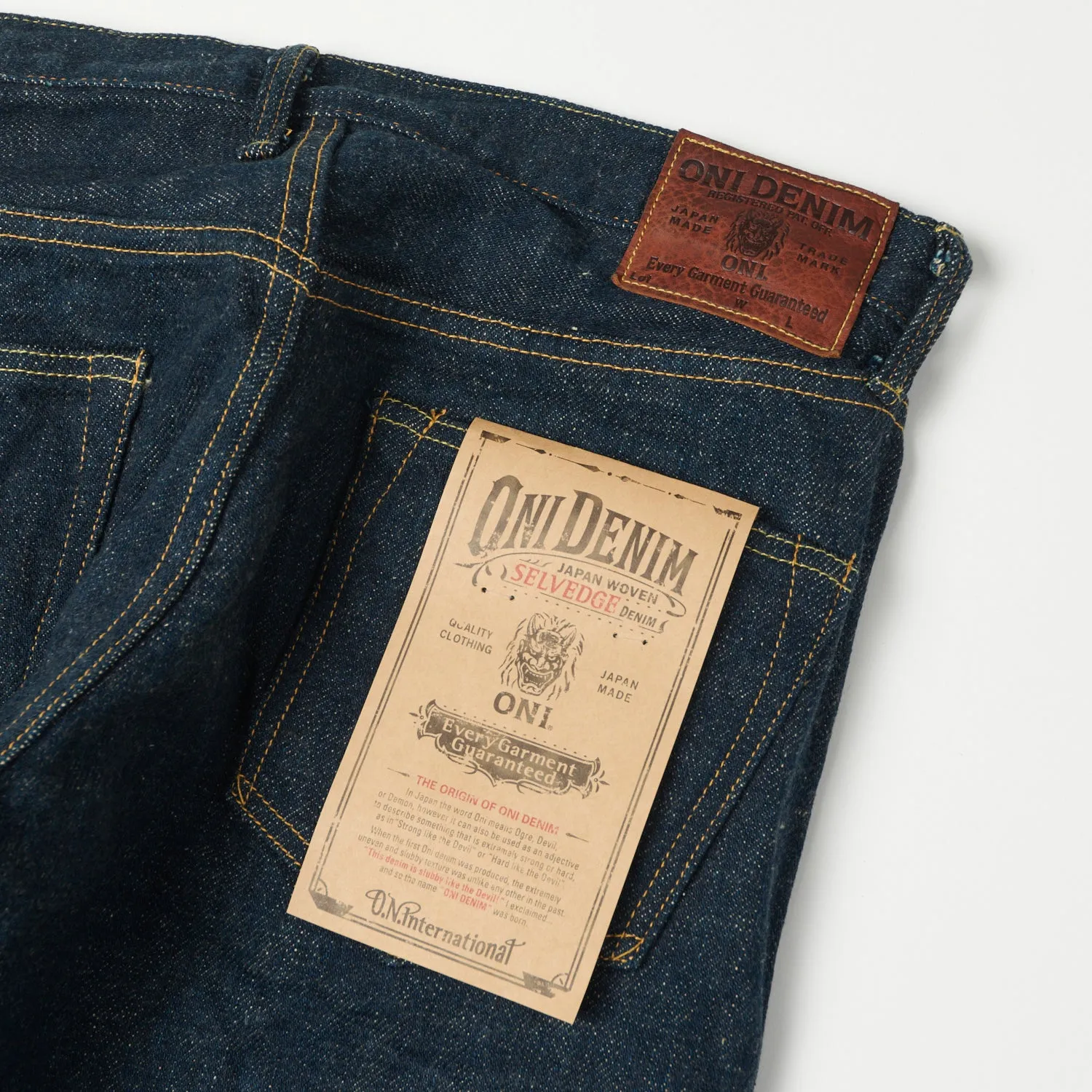 Party Look Sunny Vibes Couple Look ONI Denim 622ZR-KABEG Secret Denim Kabuki Emi Relaxed Tapered Jean - One Wash