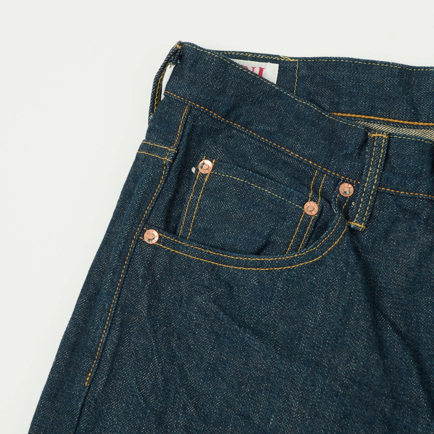ONI Denim 200 Ishikawadai 15oz Wide Straight Jean - One Wash Weekend Style Outdoor Adventure Base Layer