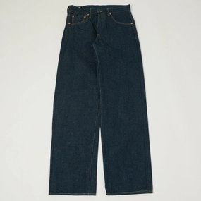 ONI Denim 200 Ishikawadai 15oz Wide Straight Jean - One Wash Slim Silhouette