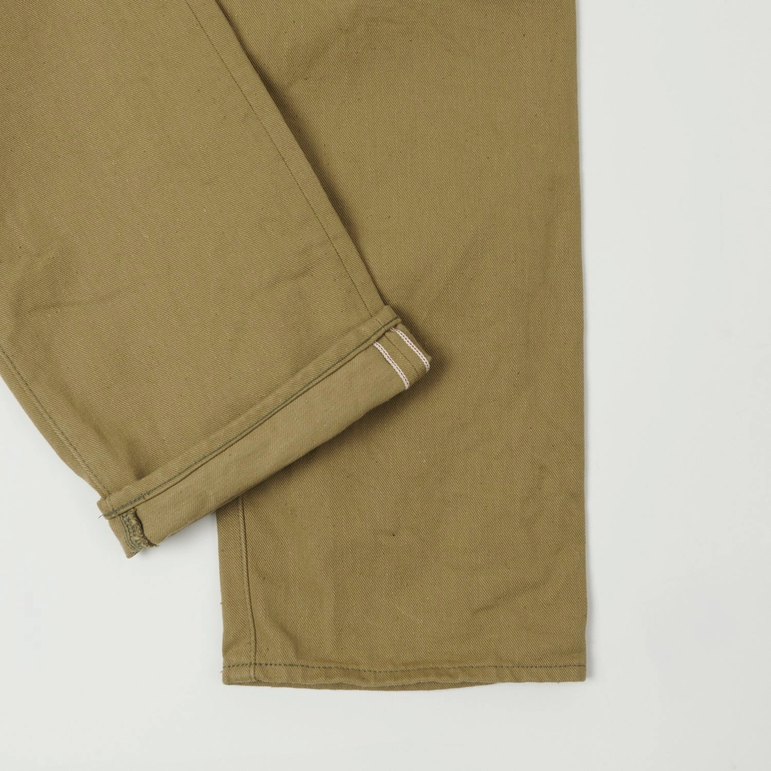 ONI Denim 206-BRD 'British Drill' Neat Loose Straight Jean - Tan One Wash Flexible Waist