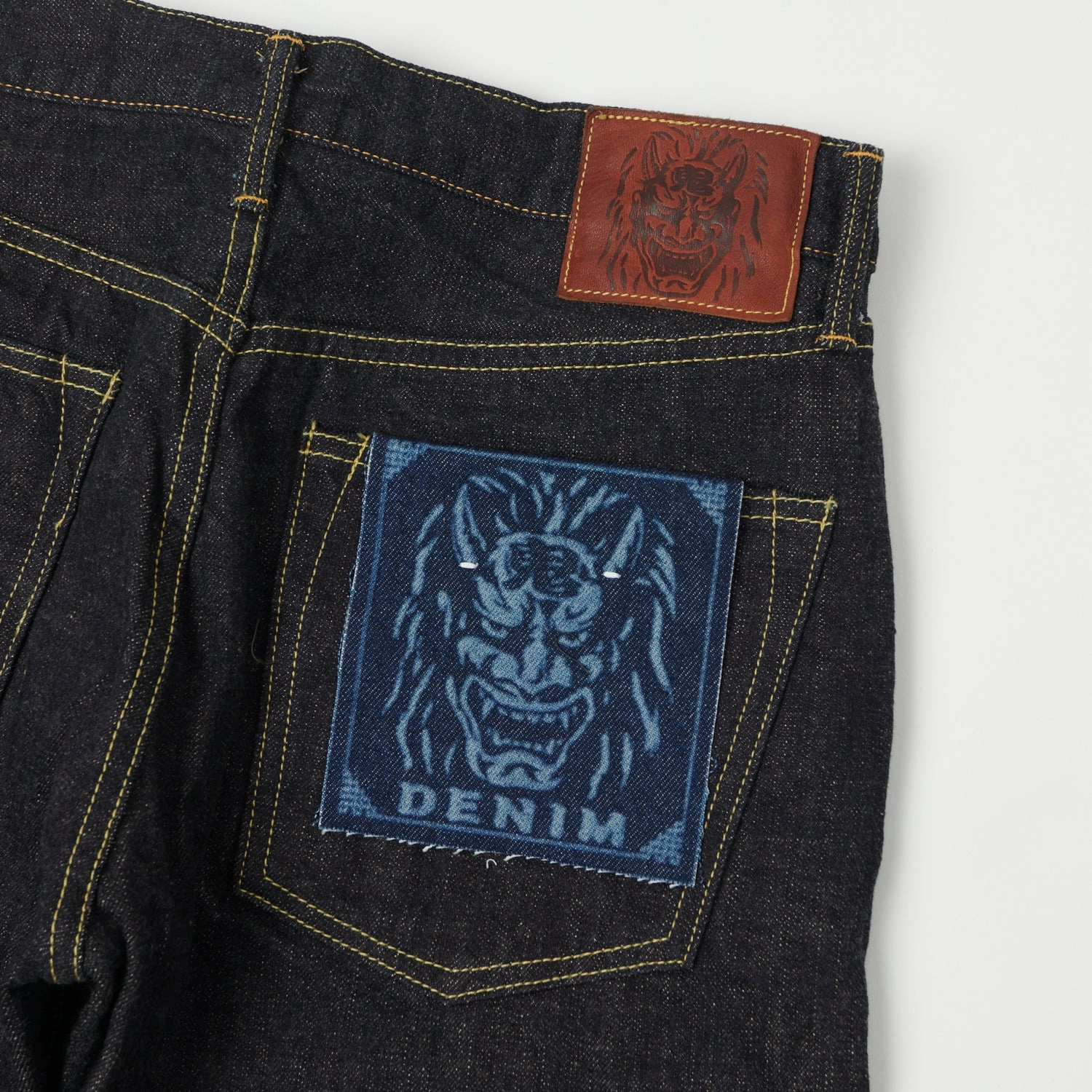 ONI Denim 246-14KBE 14oz Relaxed Tapered Jean - One Wash Outdoor Fashion Professional Wear Premium Winter Warmth
