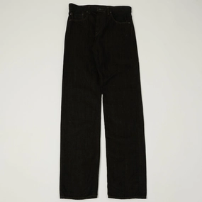 Comfy Home Comfort Weekend Getaway Clean Detail ONI Denim 246-BKOL 12.5oz Black x Olive Relaxed Tapered Jean - One Wash