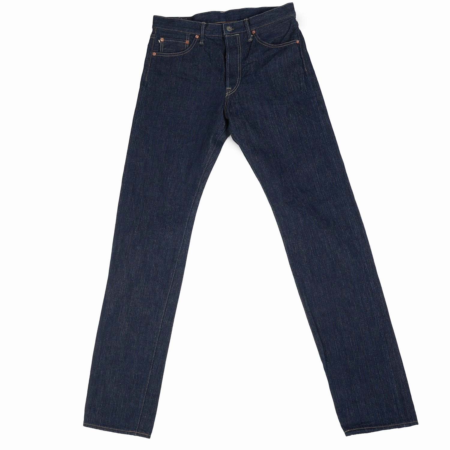 Softened Denim Material ONI Denim 246 Kiwami Natural Indigo 16oz Regular Straight Jean - One Wash
