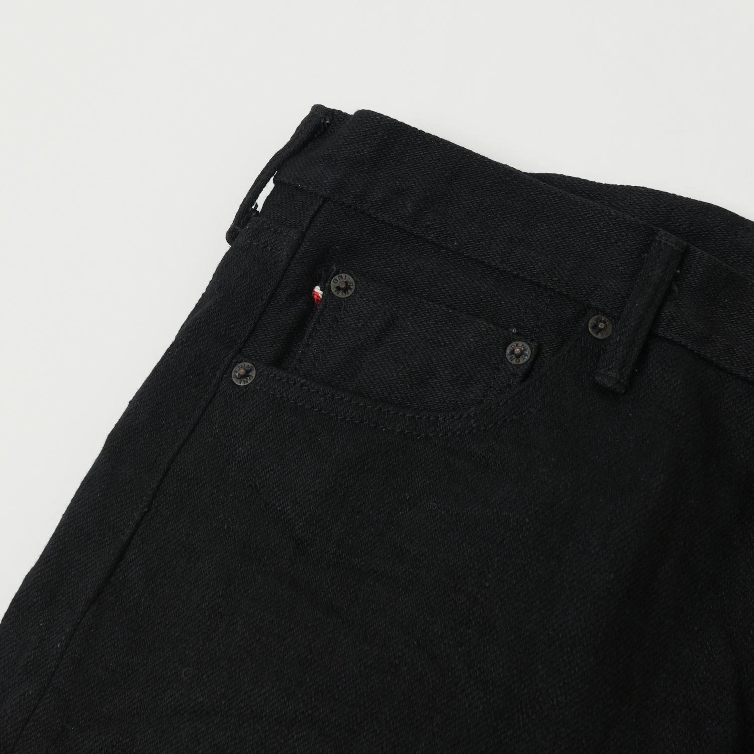 ONI Denim 246ZR-BKBK 'Secret Denim' Regular Straight Jean - One Wash - Black Style Daily Modern Earthy