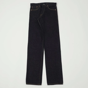 Comfy Wear Smart Casual Neutral ONI Denim 246ZR-LT17G 17oz Low Tension Relaxed Tapered Jean - Dark Indigo One Wash