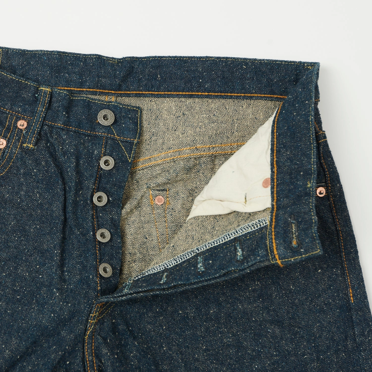 ONI Denim 266-CCD 'Crushed Concrete Denim' 15oz Regular Straight Jean - One Wash Anytime Wear Abrasion Resistant Surface