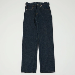ONI Denim 266ZR-KABEG Secret Denim Kabuki Emi Wide Straight Jean - One Wash Utility Look