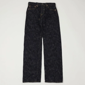 ONI Denim 288-Kasuri 17oz Loose Straight Jean - One Wash Versatile Relaxed Style Fashion Lover Durable Minimalist Style