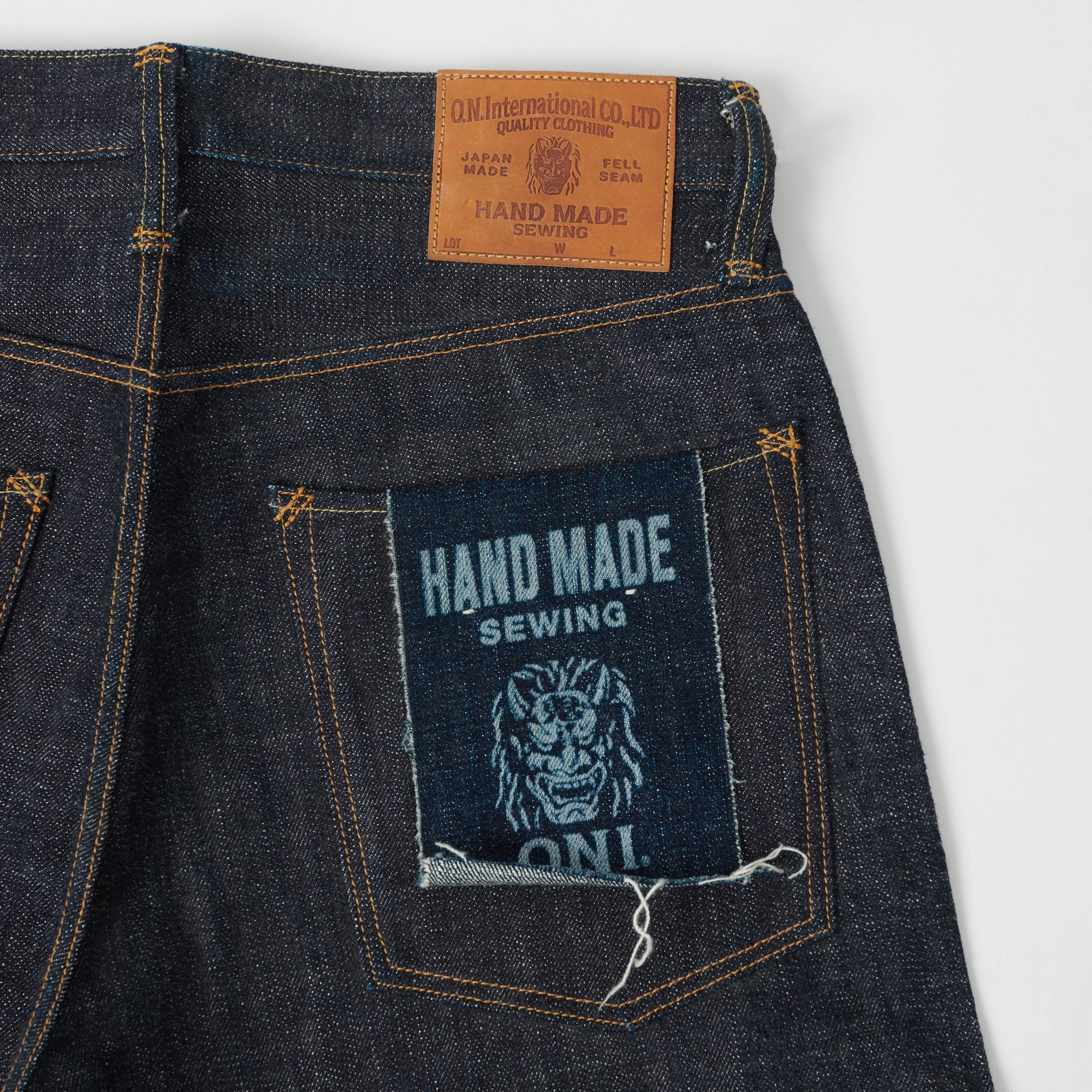 Go To Piece ONI Denim 511HM - Hand Made 14oz Slim Straight Jean