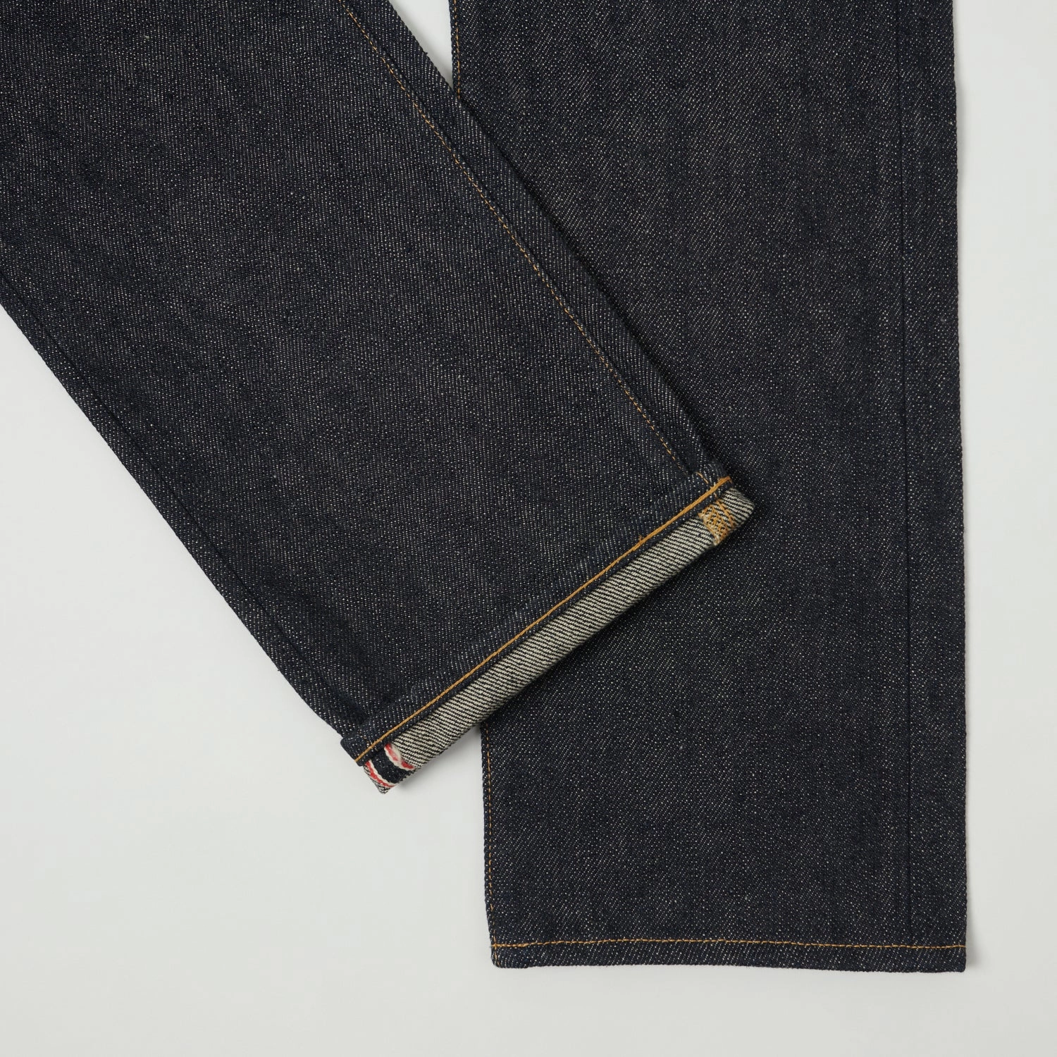 Casual Friday Parent Style Travel Outfit Casual Friday Classic ONI Denim 552 Natural Indigo Secret Denim 20oz Slim Straight Jean - Raw