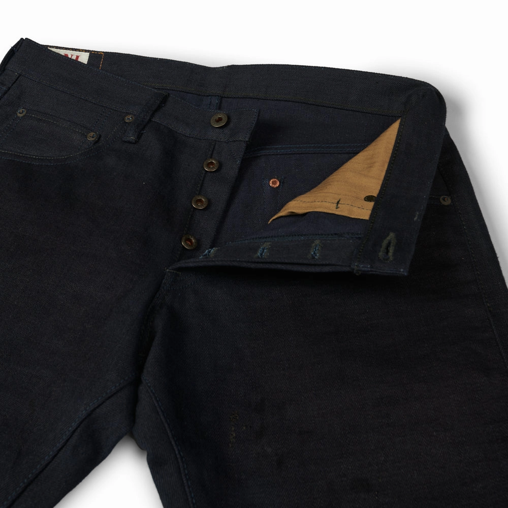 ONI Denim 602 17oz Deep Indigo Regular Tapered Jean - Raw Temperature Regulating Fabric Bold Casual Friday