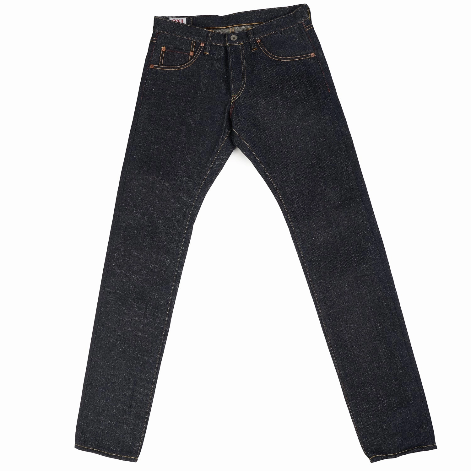 ONI Denim 622 22oz Natural Indigo 'Kabuki' Regular Tapered Jean - Raw Go-To Choice Blended Style