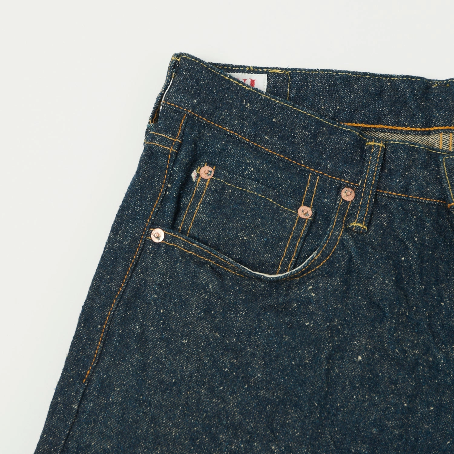 ONI Denim 622-CCD 'Crushed Concrete Denim' 15oz Regular Tapered Jean - One Wash Flexible Waistband Construction