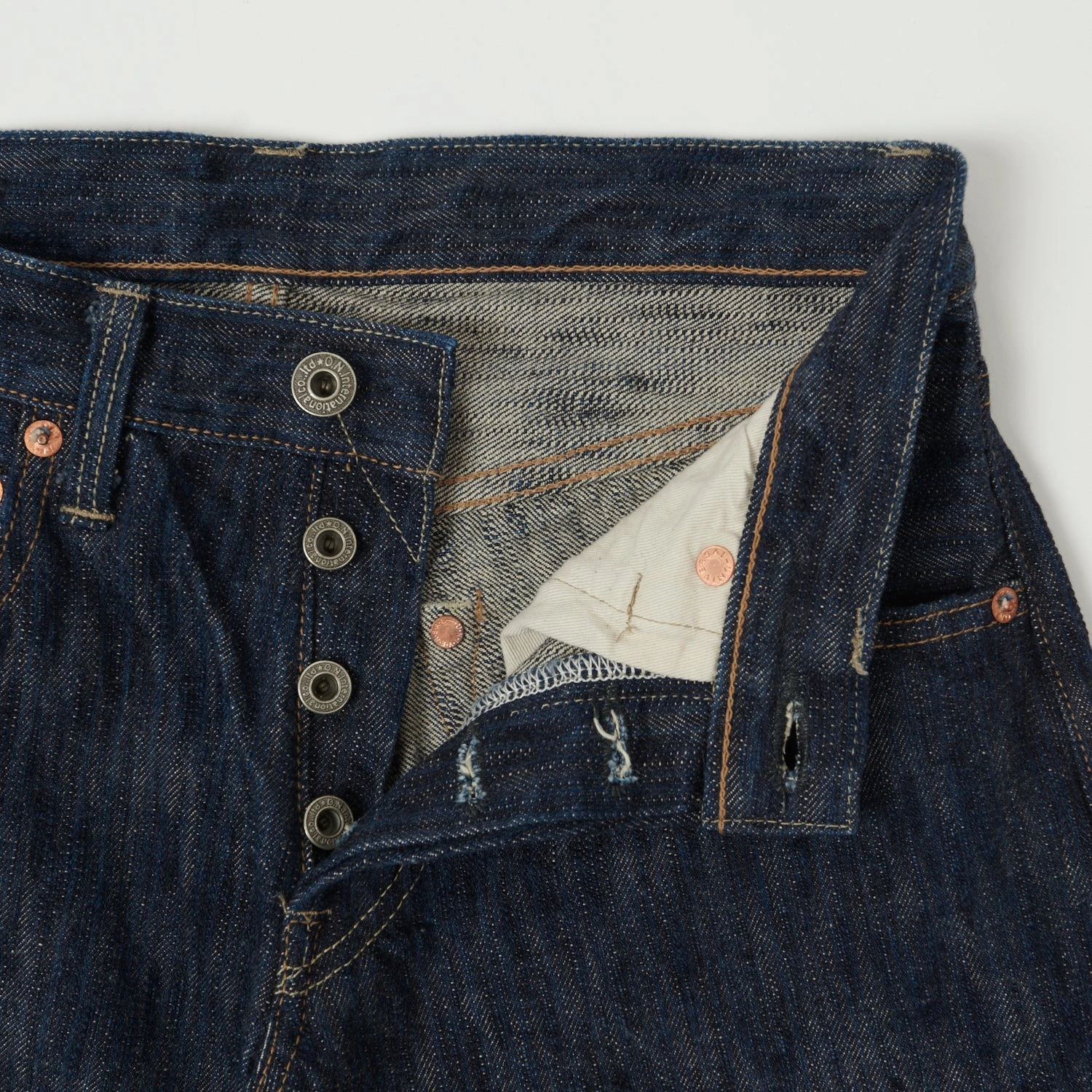 ONI Denim 632 Kase 16oz Natural Indigo 'Kabuki' Regular Tapered Jean - One Wash Fit For Every Day