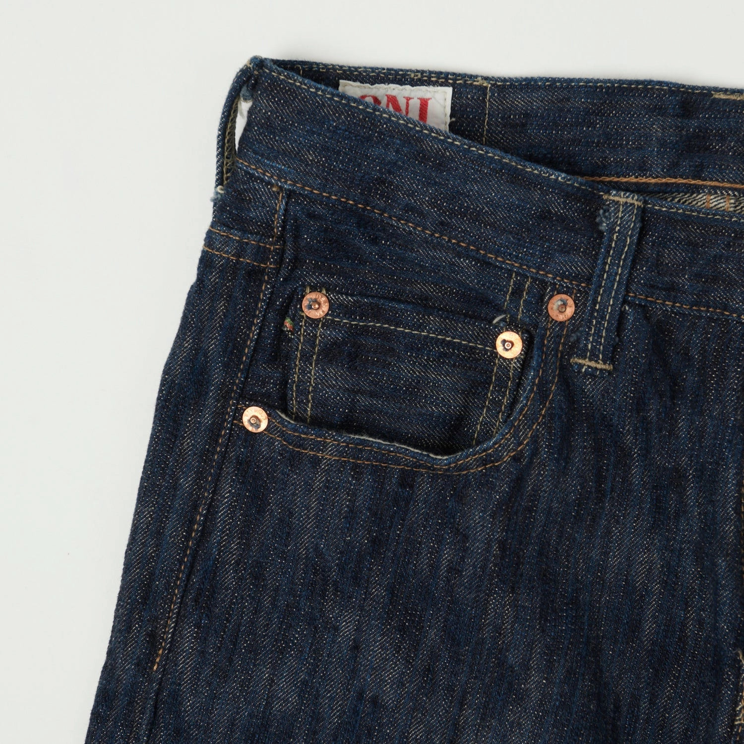 ONI Denim 632 Kase 16oz Natural Indigo 'Kabuki' Regular Tapered Jean - One Wash Timeless Comfort