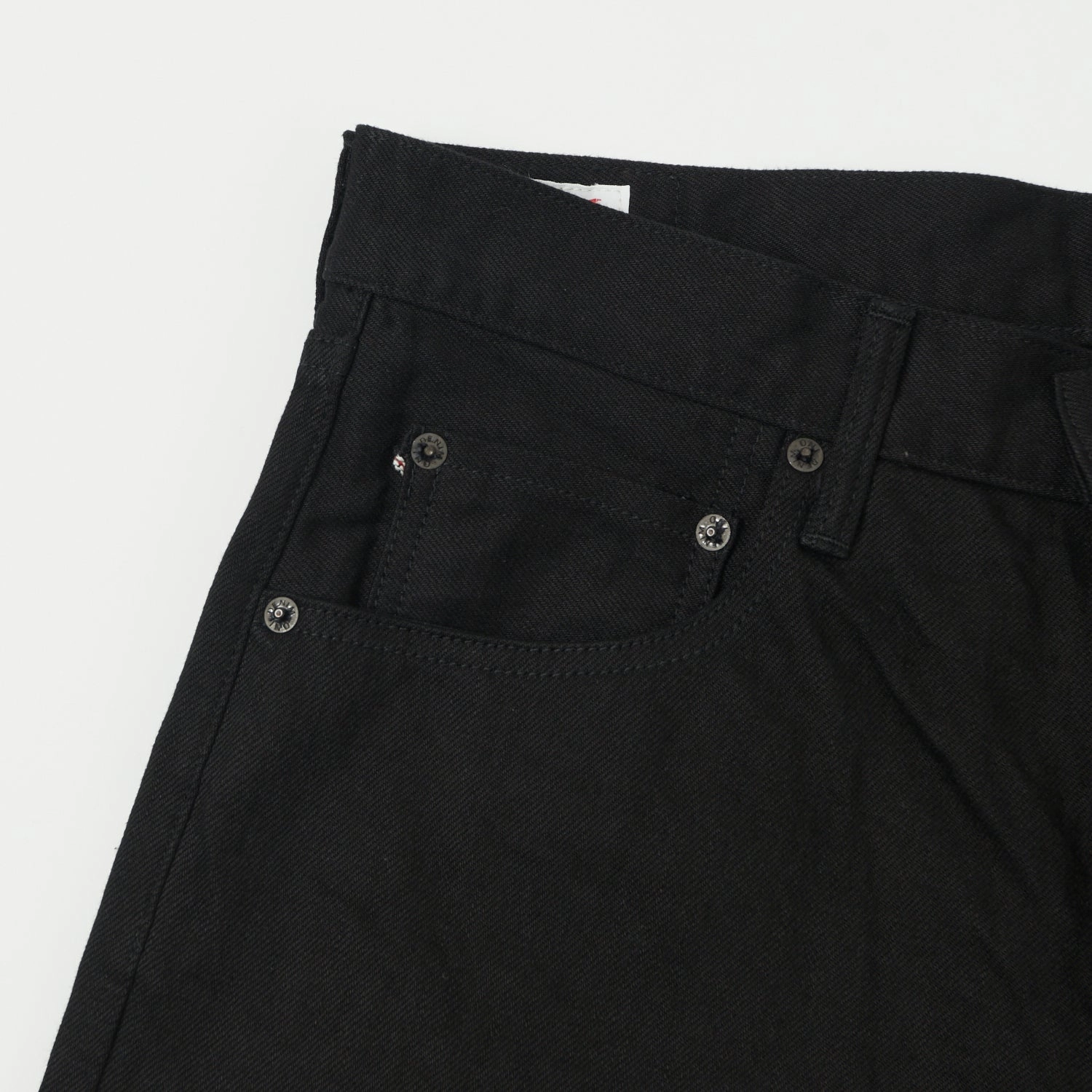 ONI Denim 642-13BK 13oz Regular Tapered Jean - Black One Wash Simple Comfort Outdoor Enthusiast Premium Home Comfort