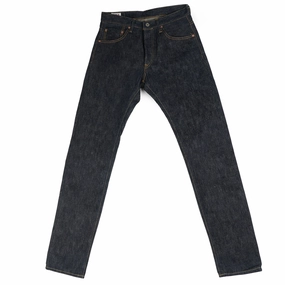 ONI Denim 902 16oz Green Cast Kihannen Regular Tapered Jean - Raw Crisp Look