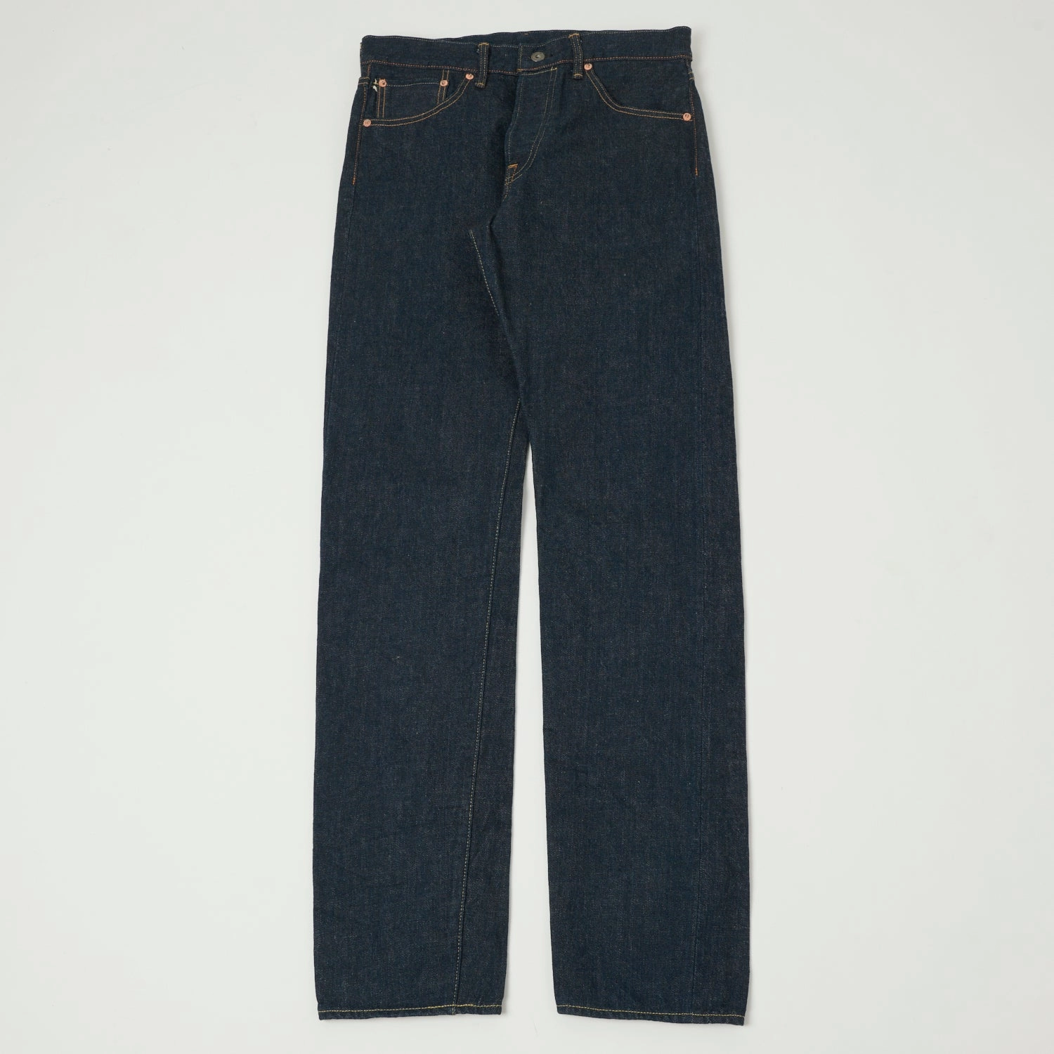 Effortless Choice Cool Day Look ONI Denim 902 Ishikawadai 15oz Regular Tapered Jean - One Wash