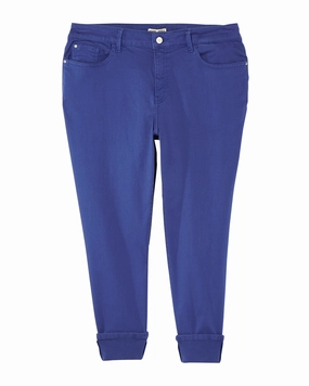 Elegant Bold Look Orchard Capri | Royal Blue