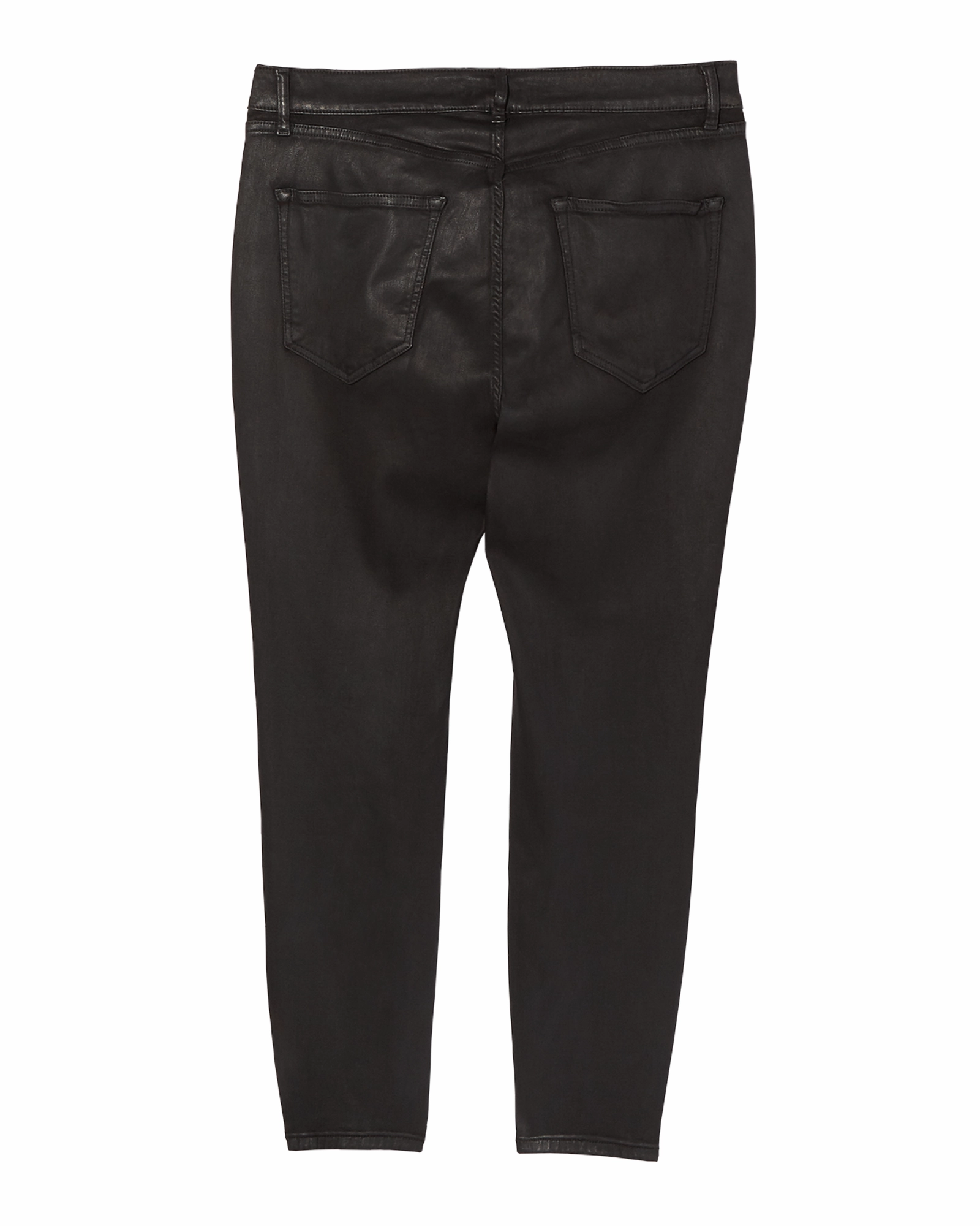 Orchard Coated Skinny Jean | Black Contemporary Wear