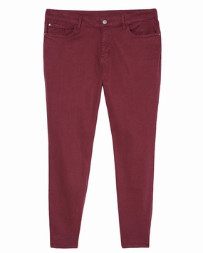 Mood Fit All Use Wear Orchard Skinny Jean | Burgundy