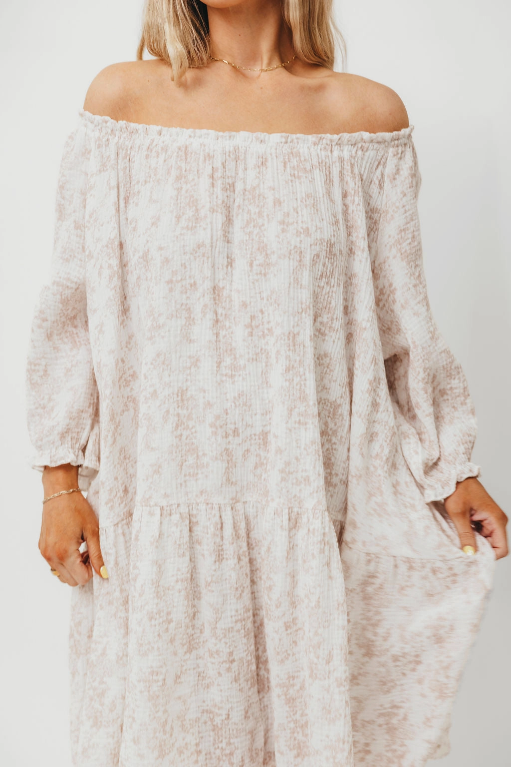 Cotton House Dress in Hampton Pink - Bump Friendly Evening Ready Cool Touch