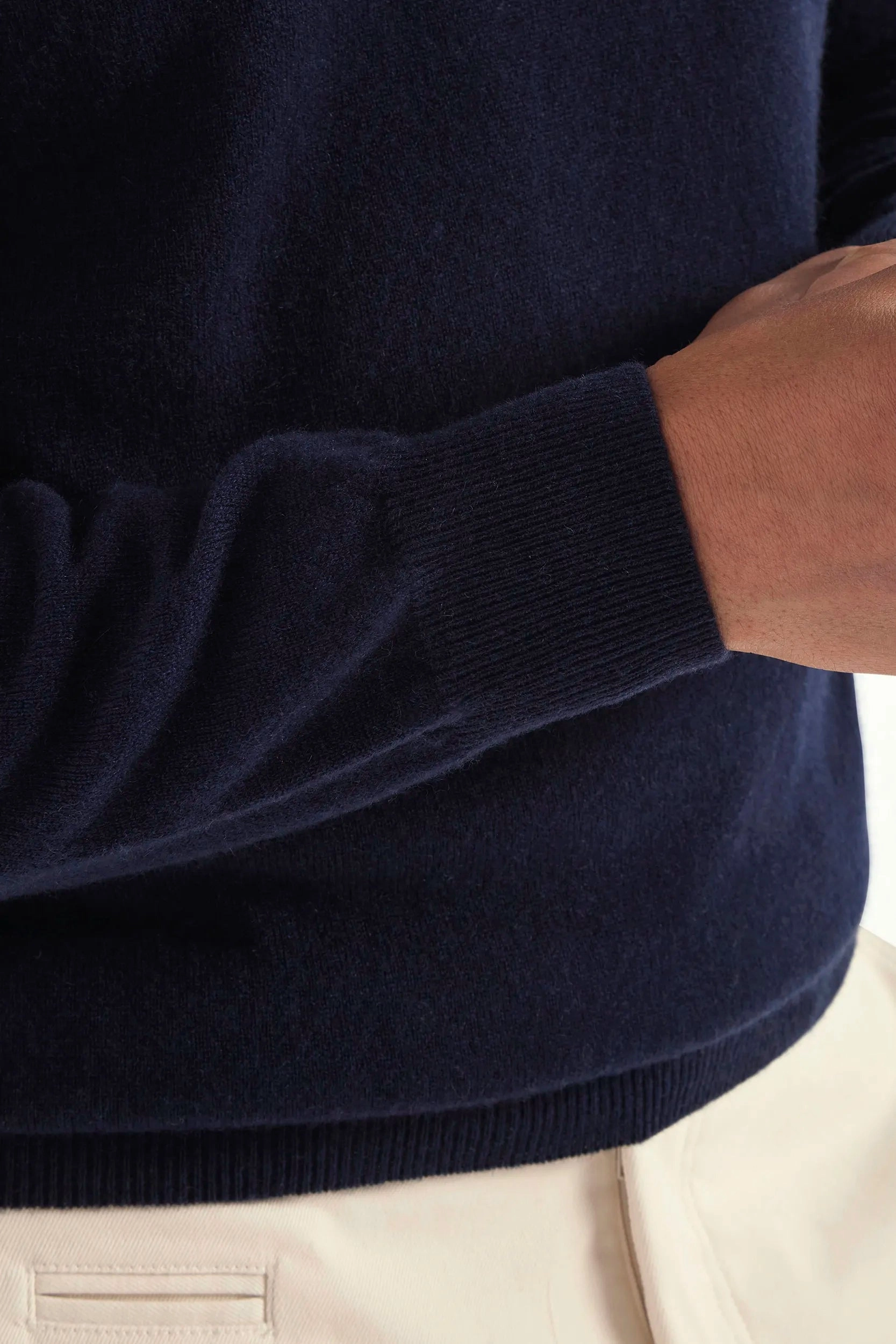 Chilly Days Everyday Use Blue cashmere turtleneck ?C Made in italy