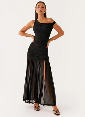 Pavilion Maxi Dress - Black Luxe Wear