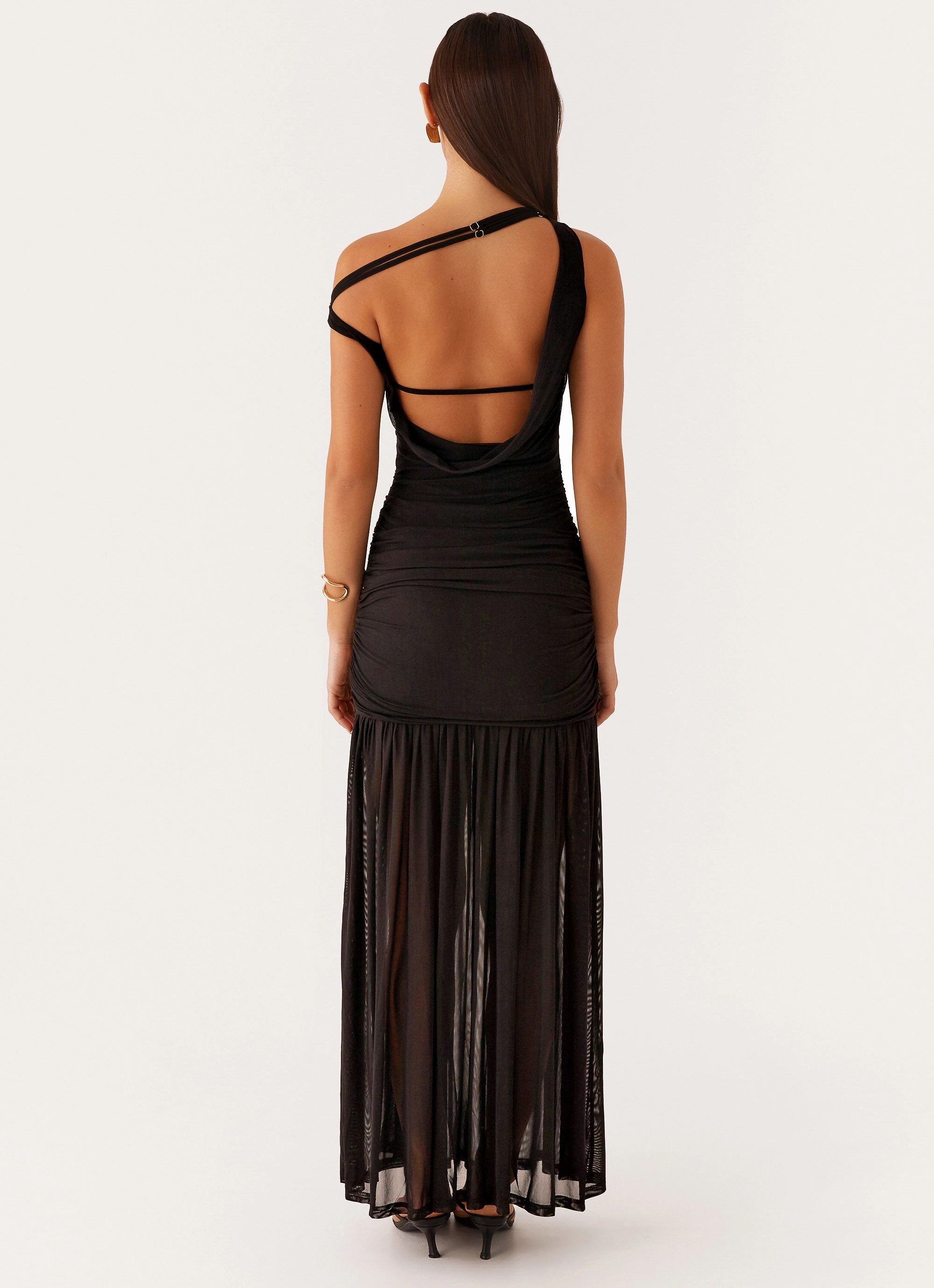 Pavilion Maxi Dress - Black Lounge Feel Fashion Mix