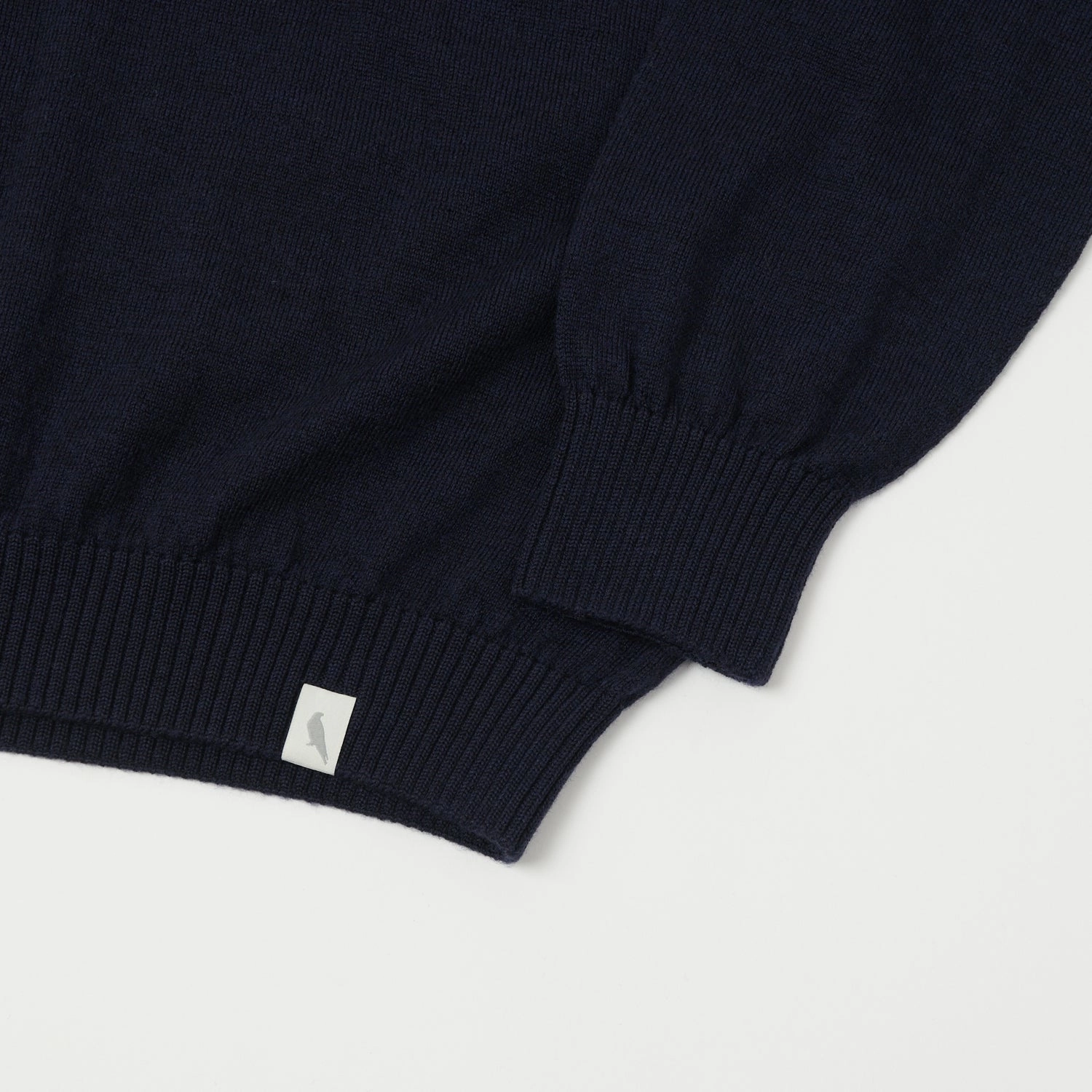 Texture Tone Neutral Fit Peregrine Beauford Polo Shirt - Navy