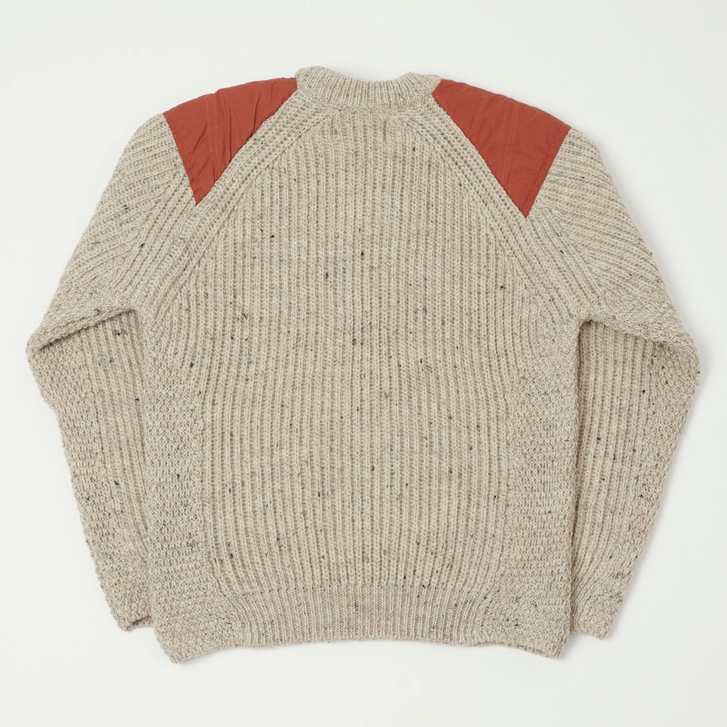 Home Warmth Peregrine Commando Patch Jumper - Skiddaw