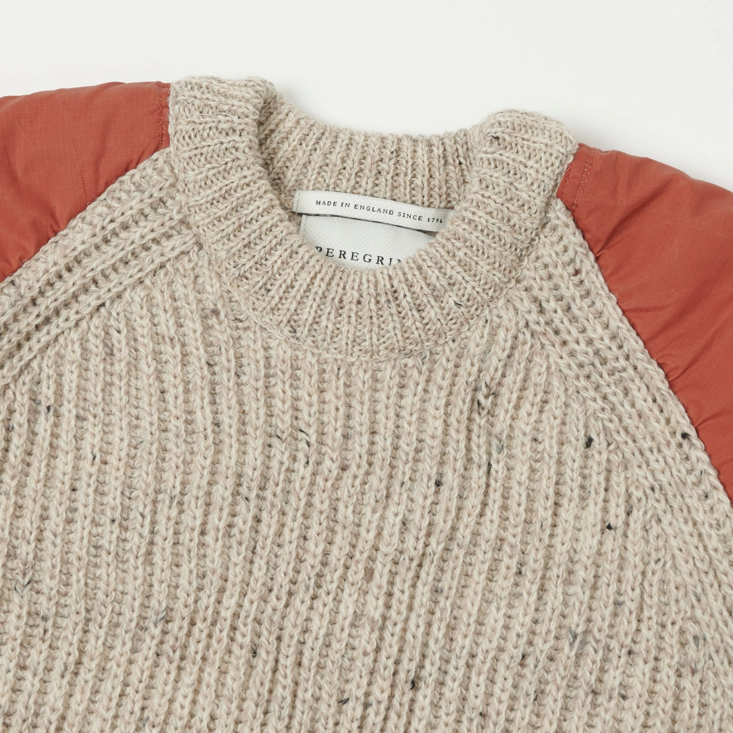 Peregrine Commando Patch Jumper - Skiddaw Flexible Waistband Modern Texture